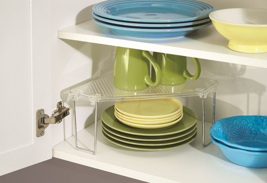 Linus Corner Storage Shelf for Kitchen Cabinets, Countertops, Pantries –  Now  Zen