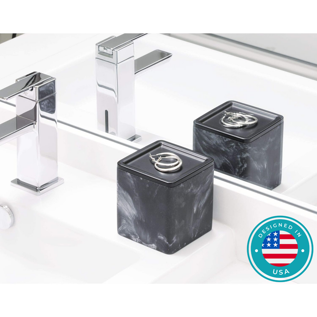 Resin Canister with Tray Lid
