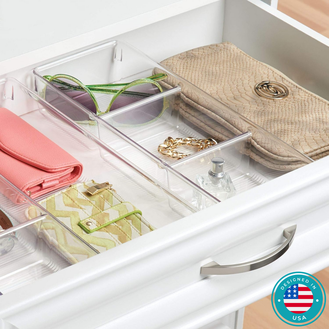 Cosmetic organizing trays