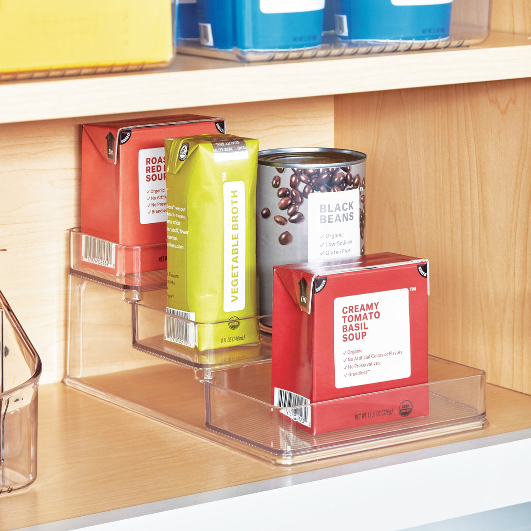 Stadium 3-Tier Spice Rack Organizer for Kitchen Recycled Plastic