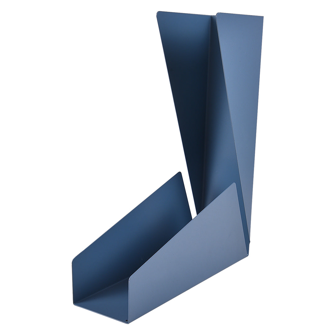 Magazine Holder, Newspaper Rack, Metal File Organizer for Home & Office
