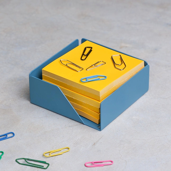 Sticky note Holder for Home and Office Desk Metal Memo Holder