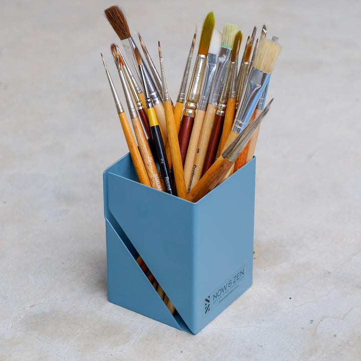 Pen Holder Stand Pencil Cup Desk Organizer - Metal