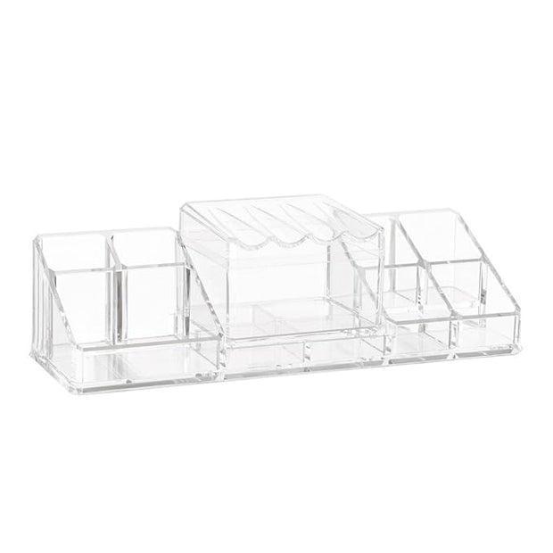 Beauty Jewellery, Multiple compartments, Vanity and Cosmetics Organizer Stand Holder-Grade A Acrylic