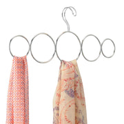 scarf holder dupatta hanger chrome interdesign idesign now and zen