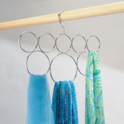 scarf holder dupatta hanger chrome interdesign idesign now and zen
