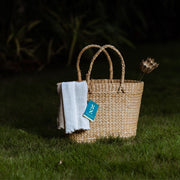 Kauna Seagrass Shopping Bag - Oval / Large (43 x 17 x 32 cm)