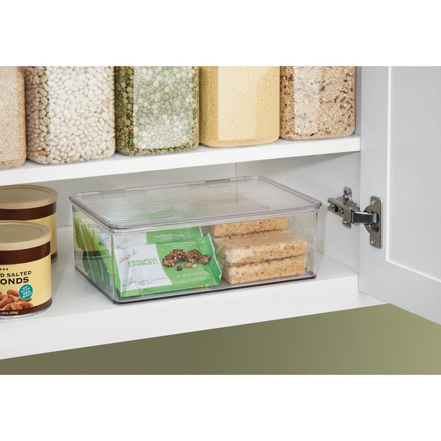 Kitchen Pantry Box Plastic BPA Free Interdesign iDesign Now and Zen