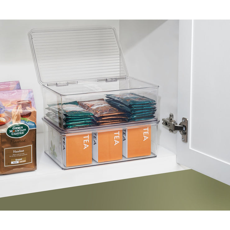 Kitchen Pantry Box Plastic BPA Free Interdesign iDesign Now and Zen