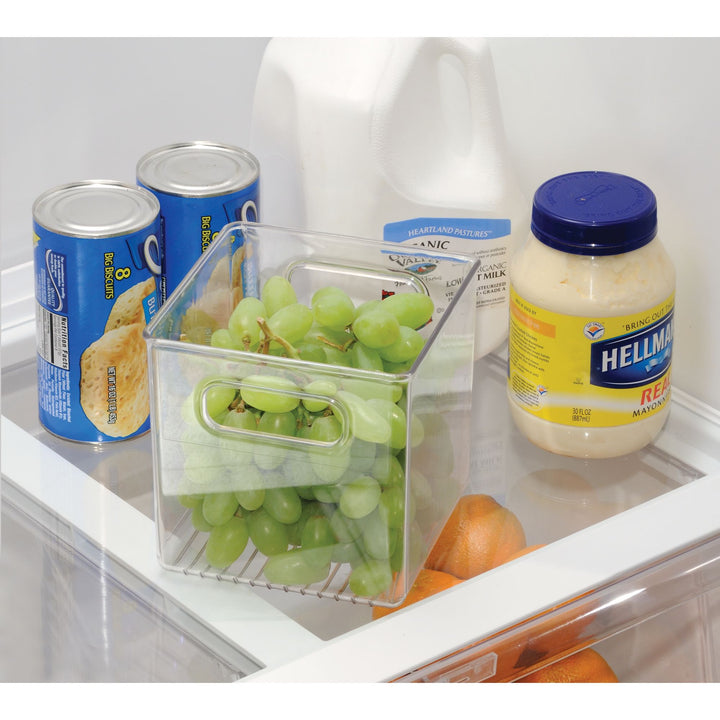 fridge pantry bin basket tray plastic Interdesign Idesign Now And Zen