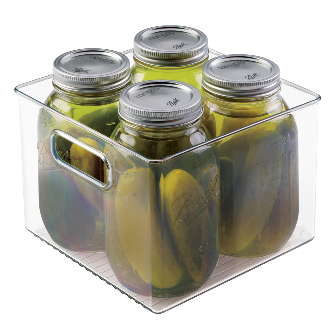 fridge pantry bin basket tray plastic Interdesign Idesign Now And Zen