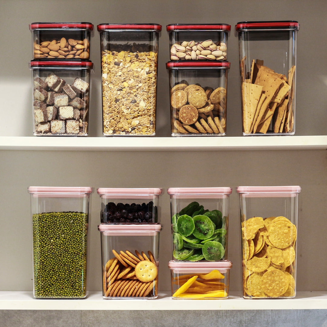 Stackable Kitchen Storage Containers Full Range Litre Twist Lock Now & Zen
