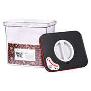 Smart Seal Stackable Kitchen Storage Container 1.7 Litre Twist Lock Black Lid Now & Zen