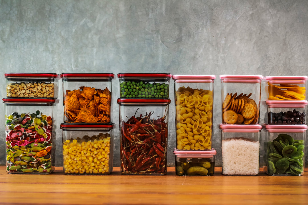 Smart Seal Stackable Kitchen Storage Containers Full range Twist Lock lid Now & Zen