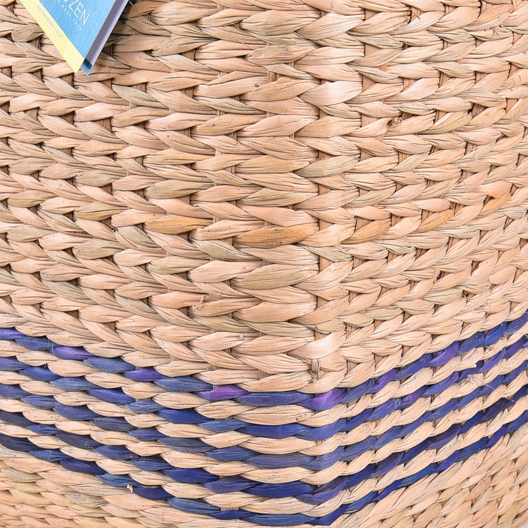 Striped Picnic Basket L6