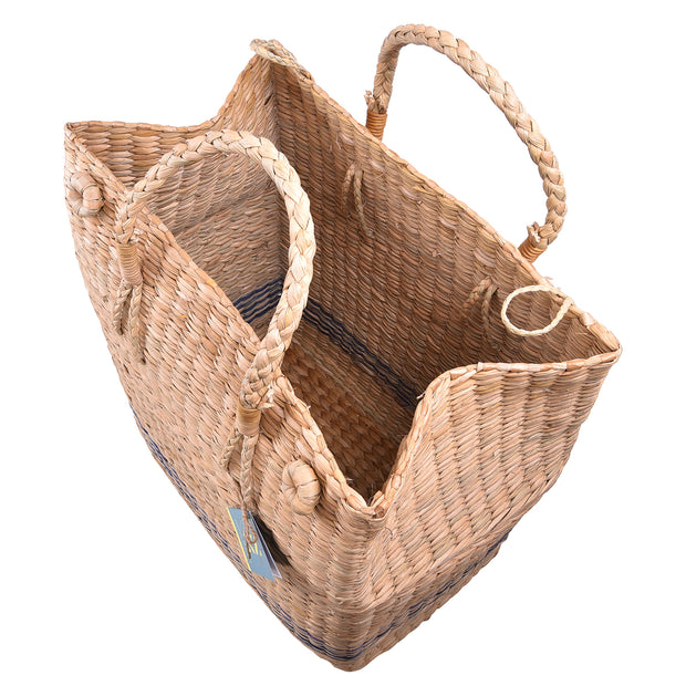 Striped Picnic Basket L7