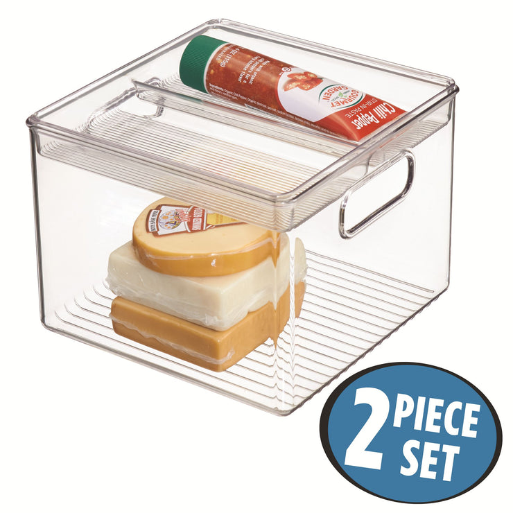 Kitchen Binz 2 Piece PA-Free Plastic Stackable Organizer 5