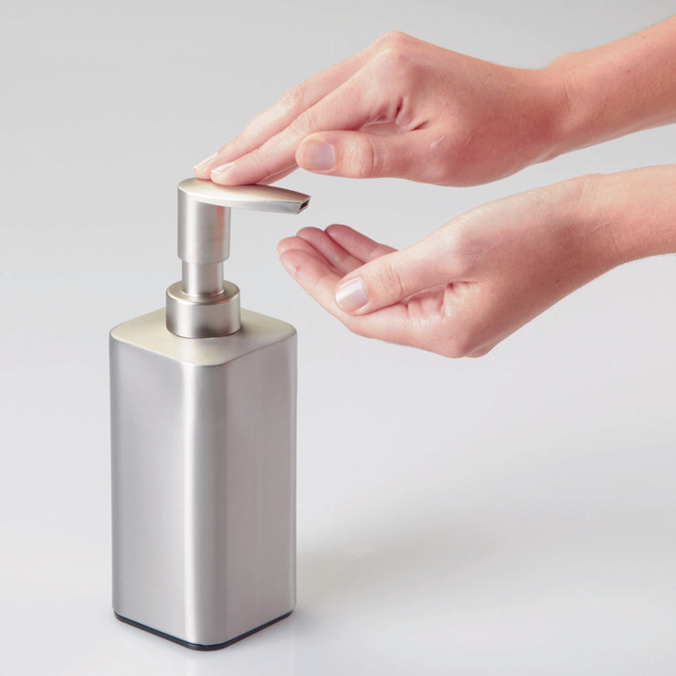 iDesign Gia Stainless Steel Soap Pump 2