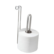 iDesign Forma Brushed Stainless Steel Over-the-Tank Toilet Paper Holder 3