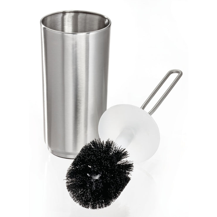 Steel Toilet Bowl Brush With Holder 1