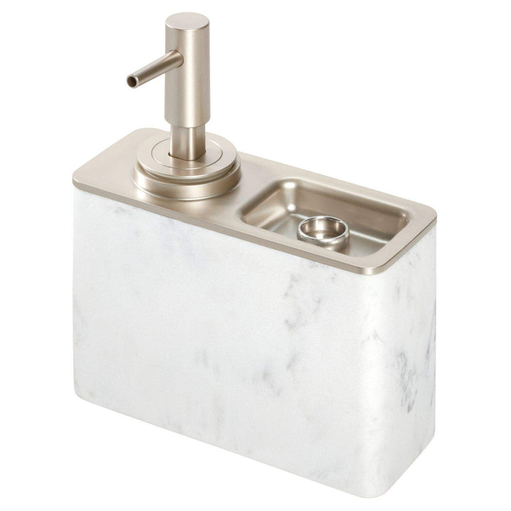 Dakota Resin Marble Pump with Ring Tray 2