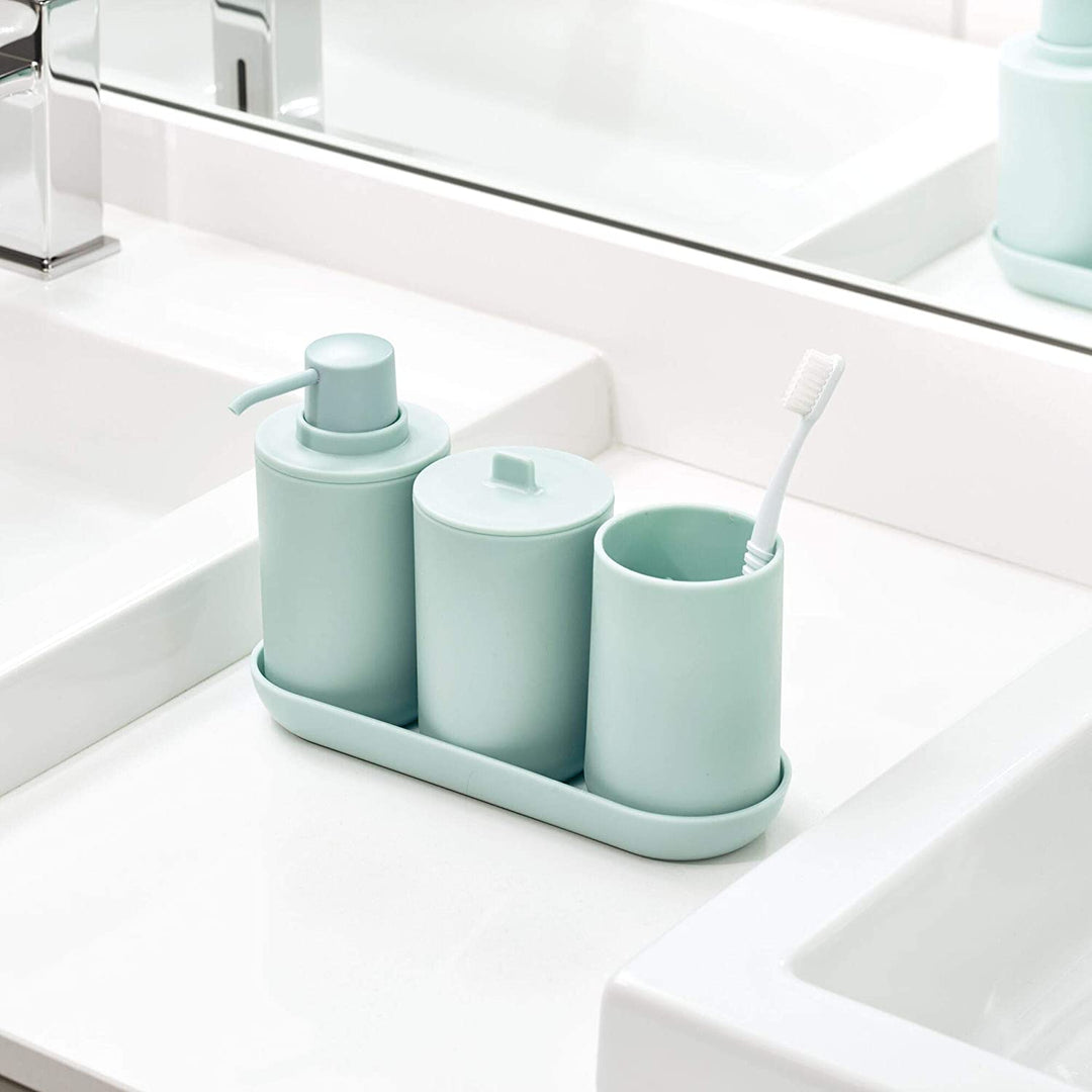 iDesign Cade Plastic Pump, Liquid Soap Dispenser 5