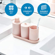 iDesign Bathroom Accessory Set 5
