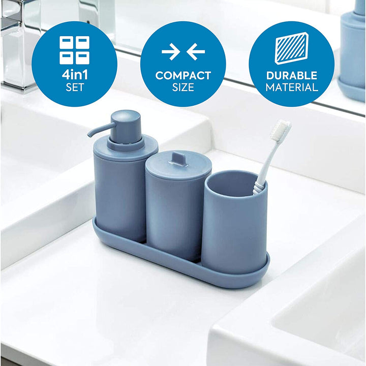 iDesign Cade Bath Accessories Set 2