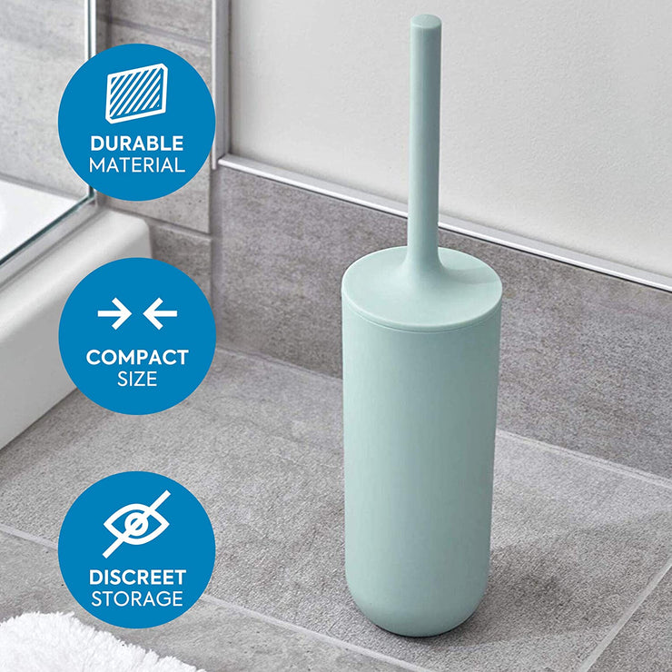 Plastic Toilet Bowl Brush With Holder 5