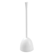 iDesign Una BPA-Free Plastic Toilet Plunger with Holder 5