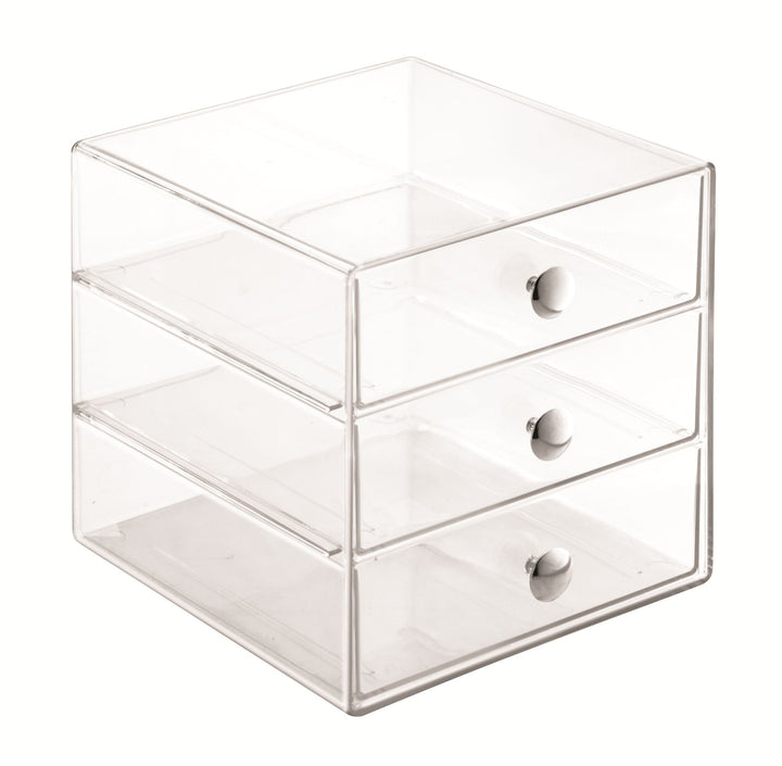 iDesign Plastic 3-Drawer Vanity Organizer  3