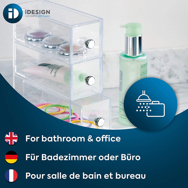 InterDesign Plastic Cosmetic Organizer 3