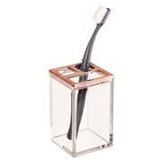 iDesign Clarity Toothbrush Holder Stand 3