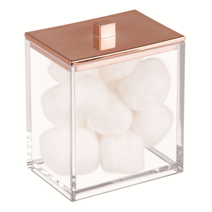 iDesign Clarity Canister for Cotton Balls 5