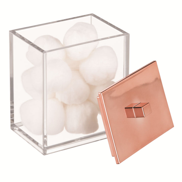 iDesign Clarity Canister for Cotton Balls 6