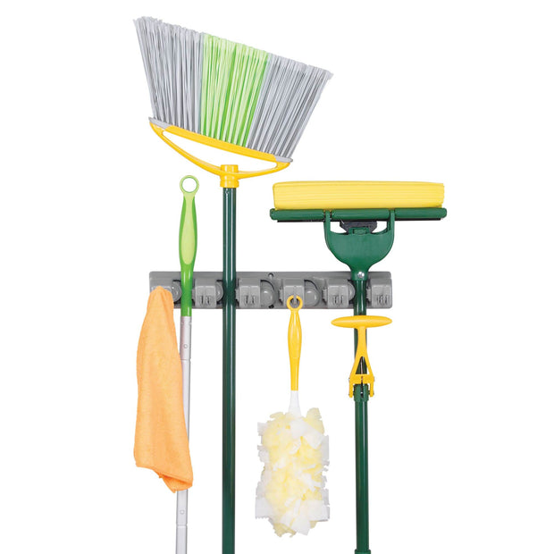Wall Mount Mop and Broom Holder 2