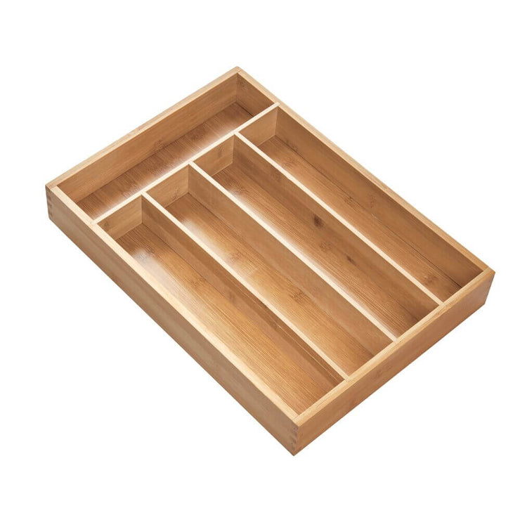 Bamboo Drawer Organizer Tray 3