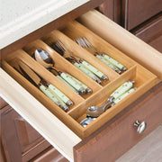Bamboo Drawer Organizer Tray 5