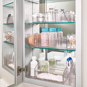 Medicine Drawer Organizer compact storage pull out drawer plastic iDesign Interdesign Now and Zen