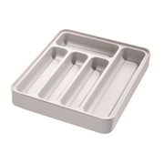 iDesign Eco BPA-Free Recycled Plastic Expandable Flatware and Cutlery Tray 4