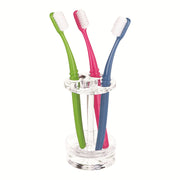 iDesign Eva Plastic Toothbrush Holder Stand 3