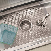iDesign Contour BPA-Free Flexible PVC Plastic Sink Protector Mat 2