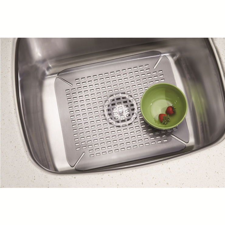 iDesign Contour BPA-Free Flexible PVC Plastic Sink Protector Mat 4