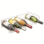 Linus Stackable Wine and Water Bottle Rack for Kitchen Countertops 6