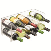 Linus Stackable Wine and Water Bottle Rack for Kitchen Countertops 8