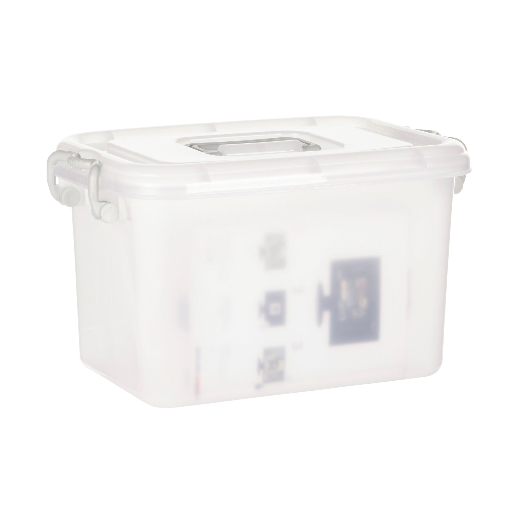 10l Loop Storage Box Plastic Storage Box (10 Litre) - with a Locking Lid & Handle | Multipu ...